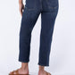 Judy Blue - Center Stage High-rise Straight Leg Cropped Jeans