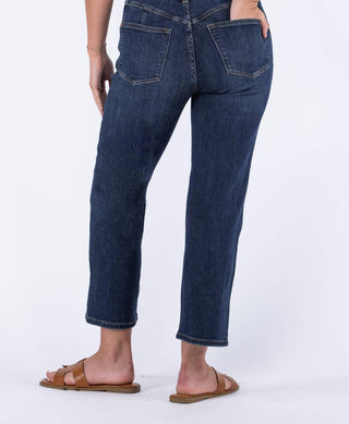 Judy Blue - Center Stage High-rise Straight Leg Cropped Jeans