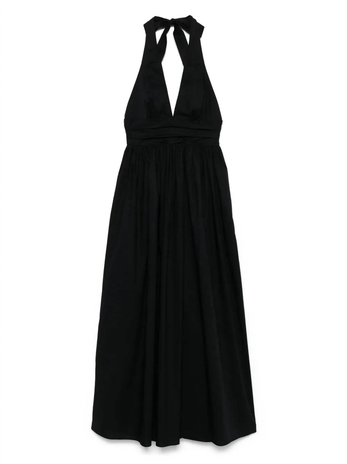 Matteau - Plunge Halter Dress