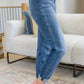 Judy Blue - Hi Rise Bleach Splash Boyfriend Jeans