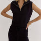 Entro - Knit Half Zip Top