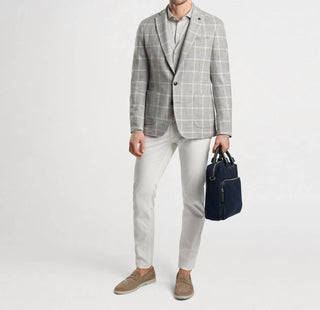 Peter Millar - DUNNE WINDOWPANE SOFT JACKET