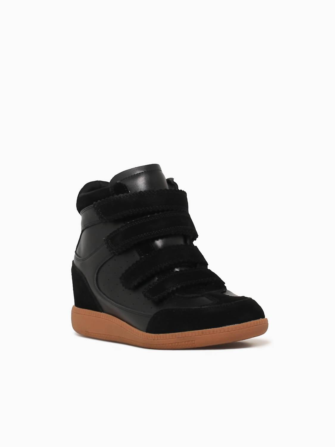 Steve Madden - Women's High Top Velcro Wedge Sneaker