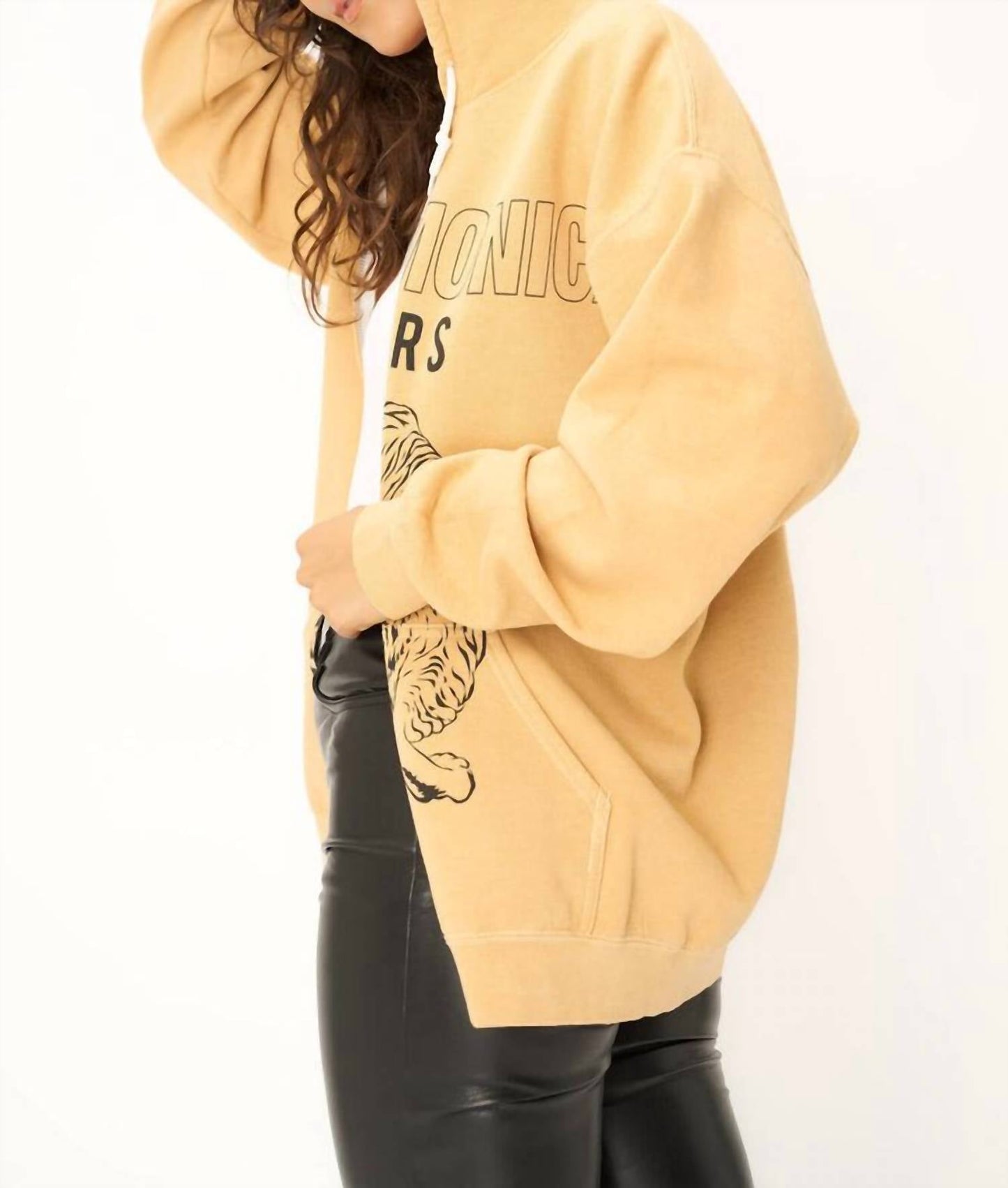 Project Social T - SANTA MONICA TIGERS ZIP HOODIE