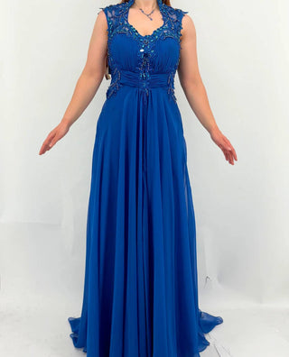 Lara - Encrusted A-line Dress