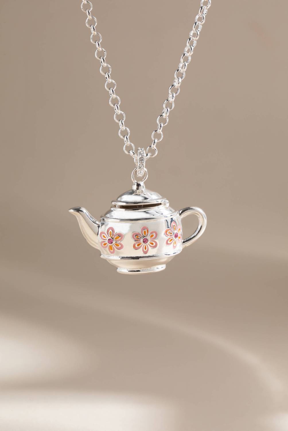 Alex & Ani - Women's Teapot Locket Necklace Pendant