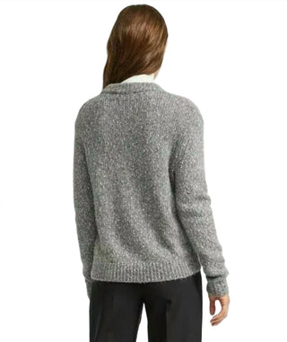 Theory - SPECKLED WOOL CREW SWEATER
