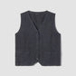 Eileen Fisher - Washed Organic Linen Délavé Vest