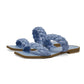 Dolce Vita - Women's Indy Faux Leather Braided Strap Flat Sandal
