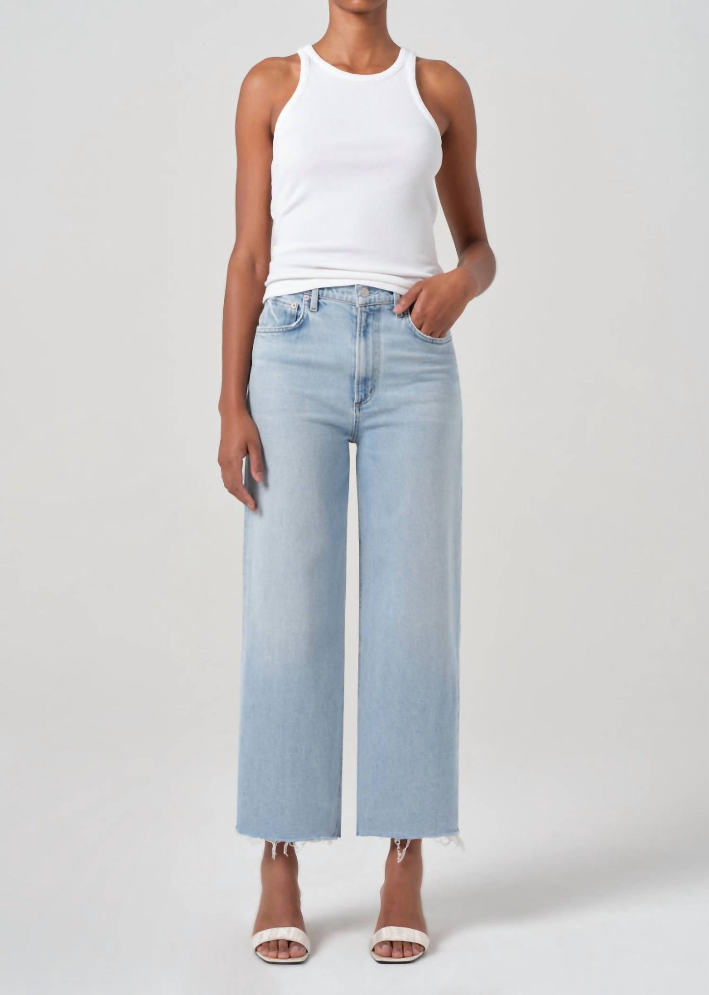 Agolde - Ren High Rise Wide Leg Jean