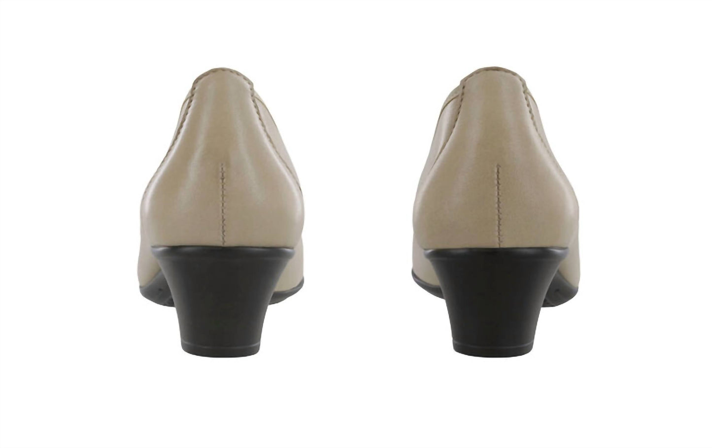 Sas - Women's Milano Crema Leather Pump Heels