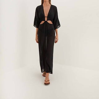 Vix - Women's Solid Allie Long Cover Up