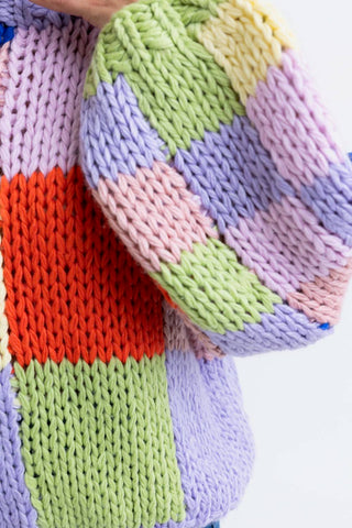 Karlie - Piper Crochet Colorblock Sweater