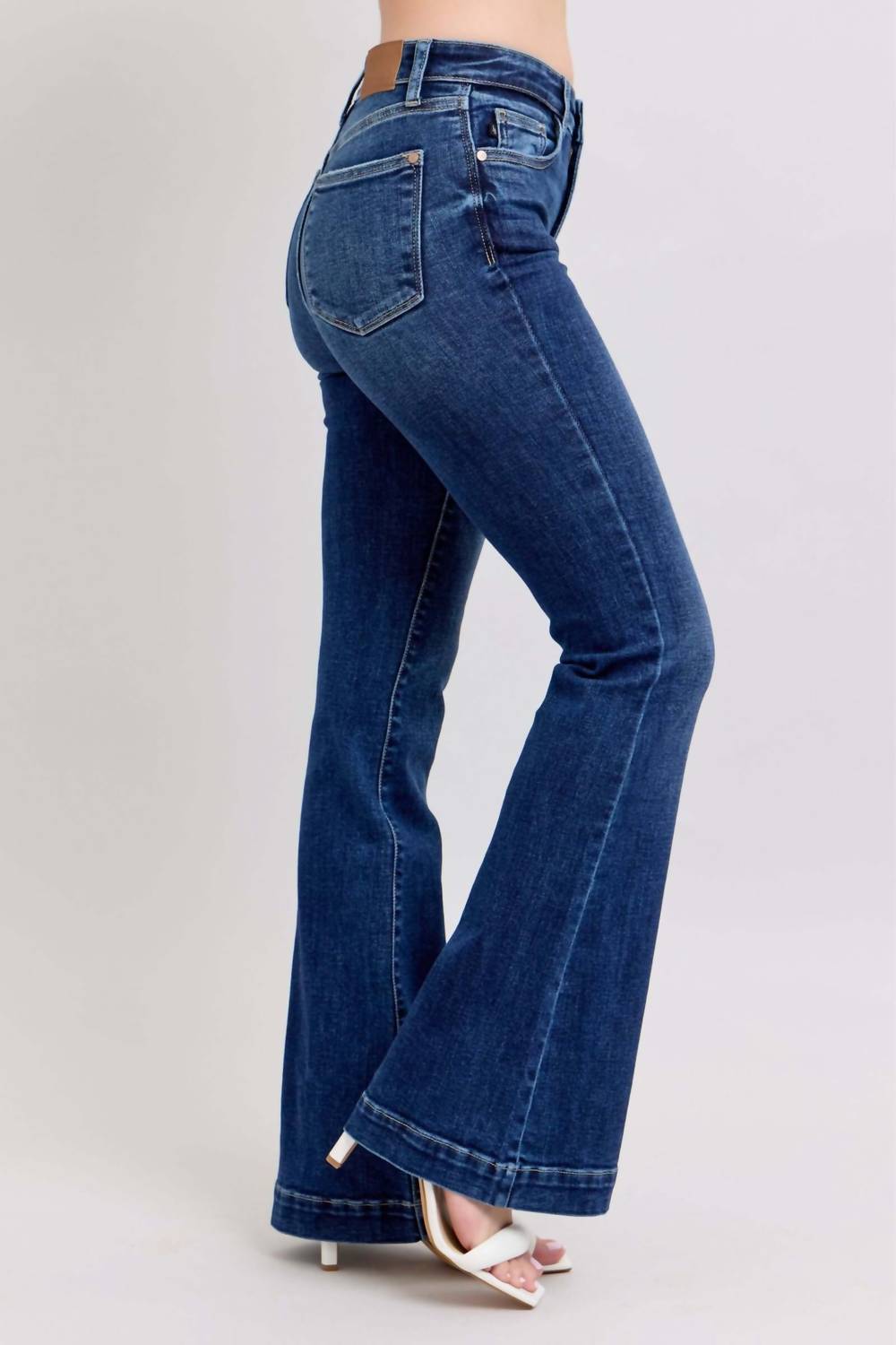 Judy Blue - Urban Chic High Waist Flare Trousers