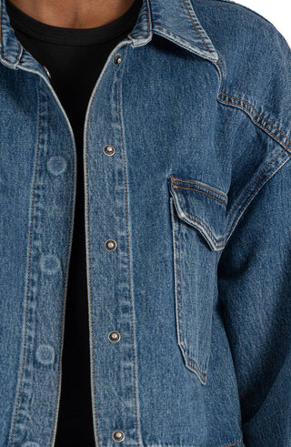 Kut From The Kloth - Billie Crop Denim Jacket