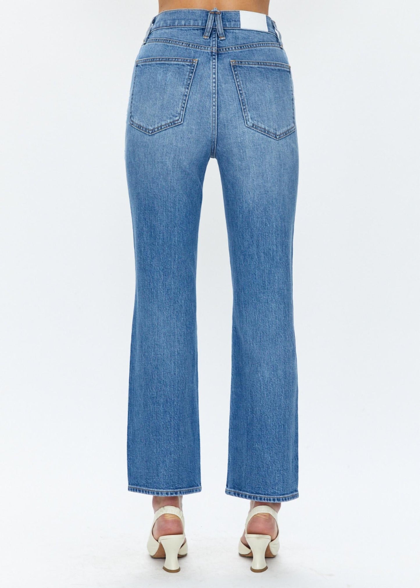 Pistola - Women's Ally High Rise Straight Leg Jeans