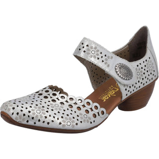 Rieker - Women's Mirjam 53 Casual Leather Mary Jane Shoes