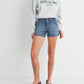 Just Black Denim - High Rise Utility Cargo Short