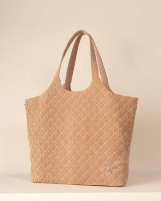 Care Tucker - Maxi Quilted Denim Tote Bag