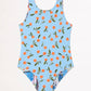Seafolly - Girl's On Vacation Reversible One Piece Swimsuit