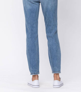 Judy Blue - High Waist Destroyed Boyfriend Jeans