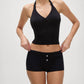 Frankies Bikinis - Dylan Knit Halter Top