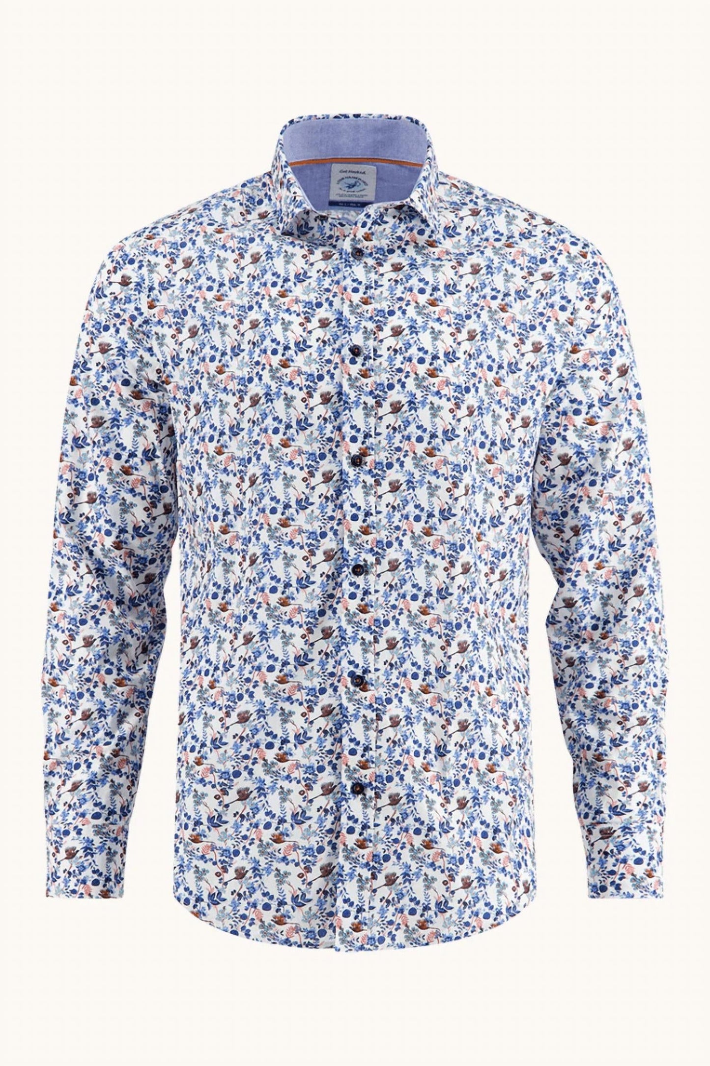 A Fish Named Fred - Men's Pheasant Long Sleeve Shirt