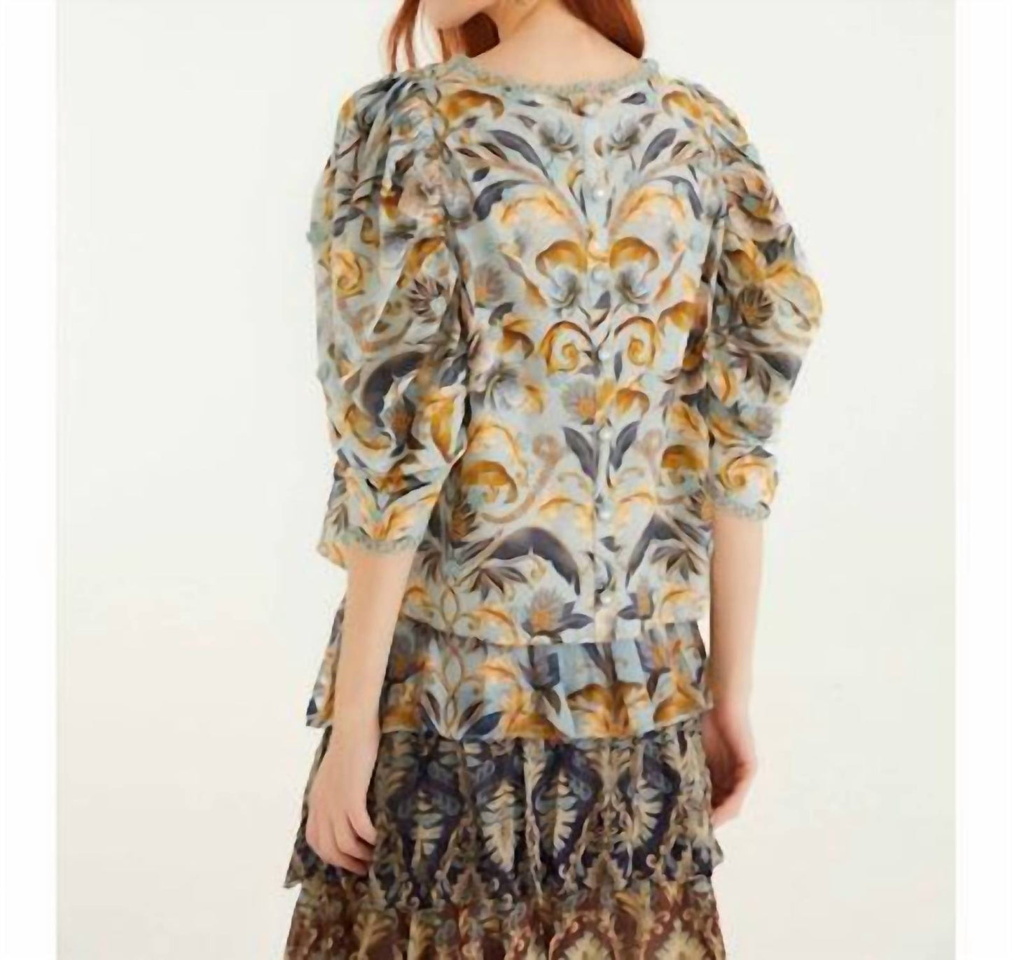 Farm Rio - Snake Garden Blouse