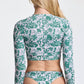Jolyn - Moana Long Sleeved Crop Rashguard Top