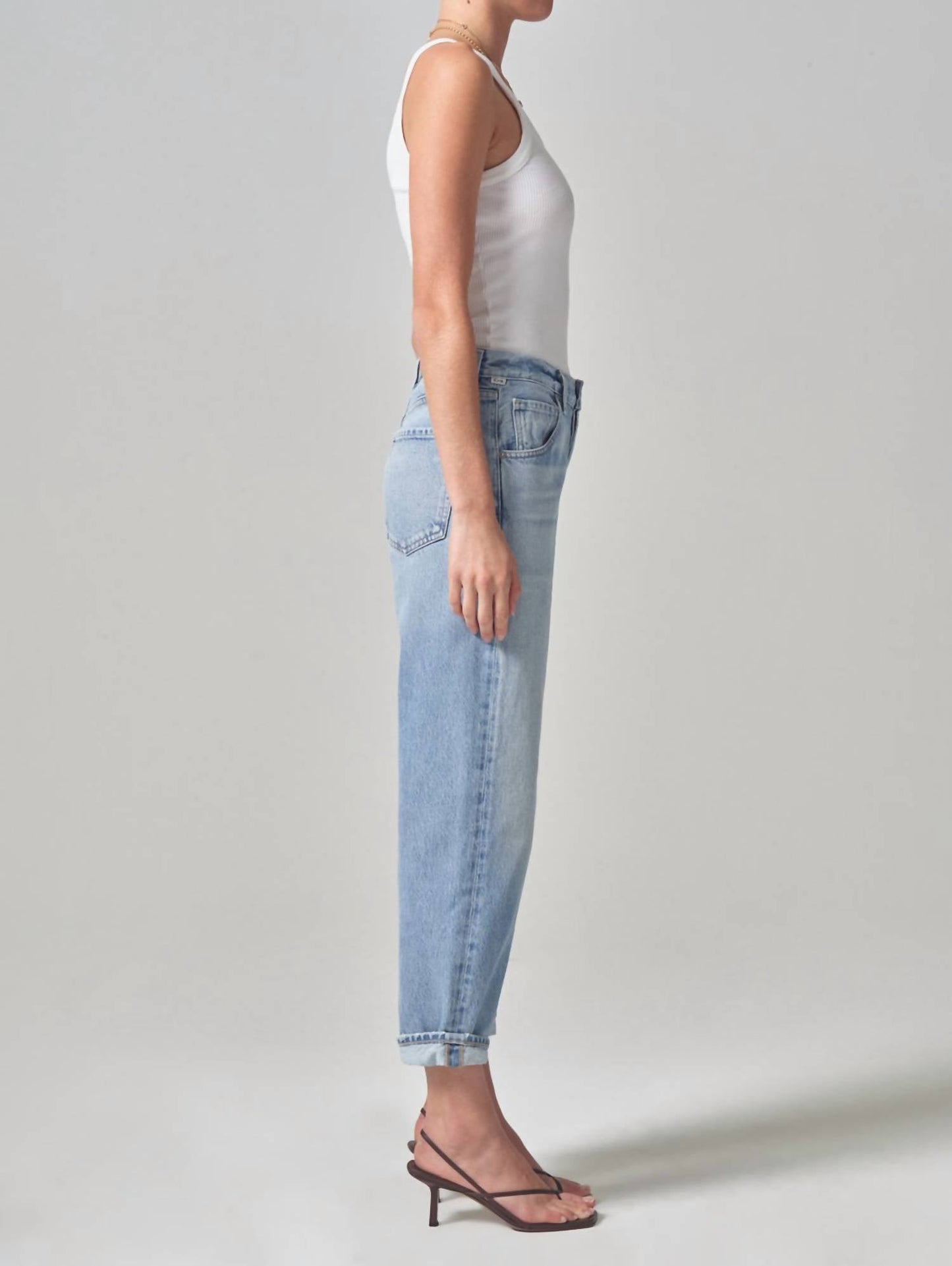 Citizens Of Humanity - Dahlia Bow Leg Baby Roll Jeans