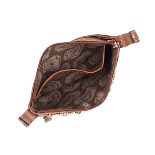 American West - Women's Woven Tapestry Trail Rider Crossbody/hip Bag