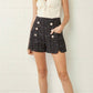 Entro - Plaid High Waisted Shorts