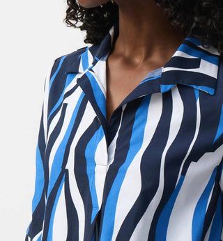 Joseph Ribkoff - Stretch Poplin Trapeze Dress