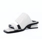 All Black - Women's Angle Mule