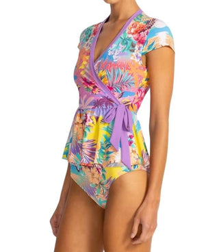 Johnny Was - Wrap Tankini Top