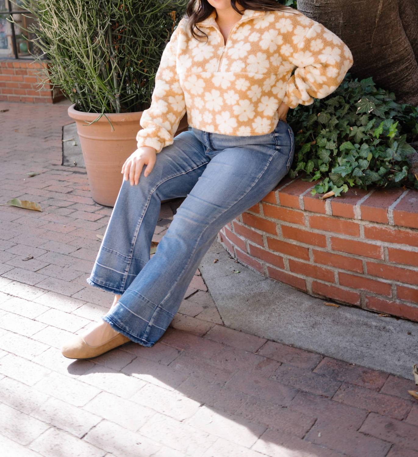 Judy Blue - High Waist Tummy Control Release Hem Flare Stretchy Jeans - Plus