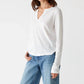 Michael Stars - Hailie Rib Mixed Tee