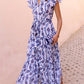 Oliphant - Ruffle Collar Button Maxi Dress