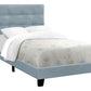 Transitional Upholstered Bed Frame