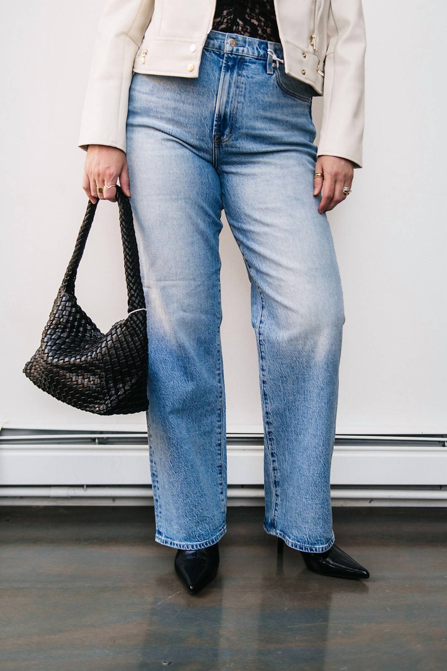 Pistola - Cassie Super High Rise Straight Jeans
