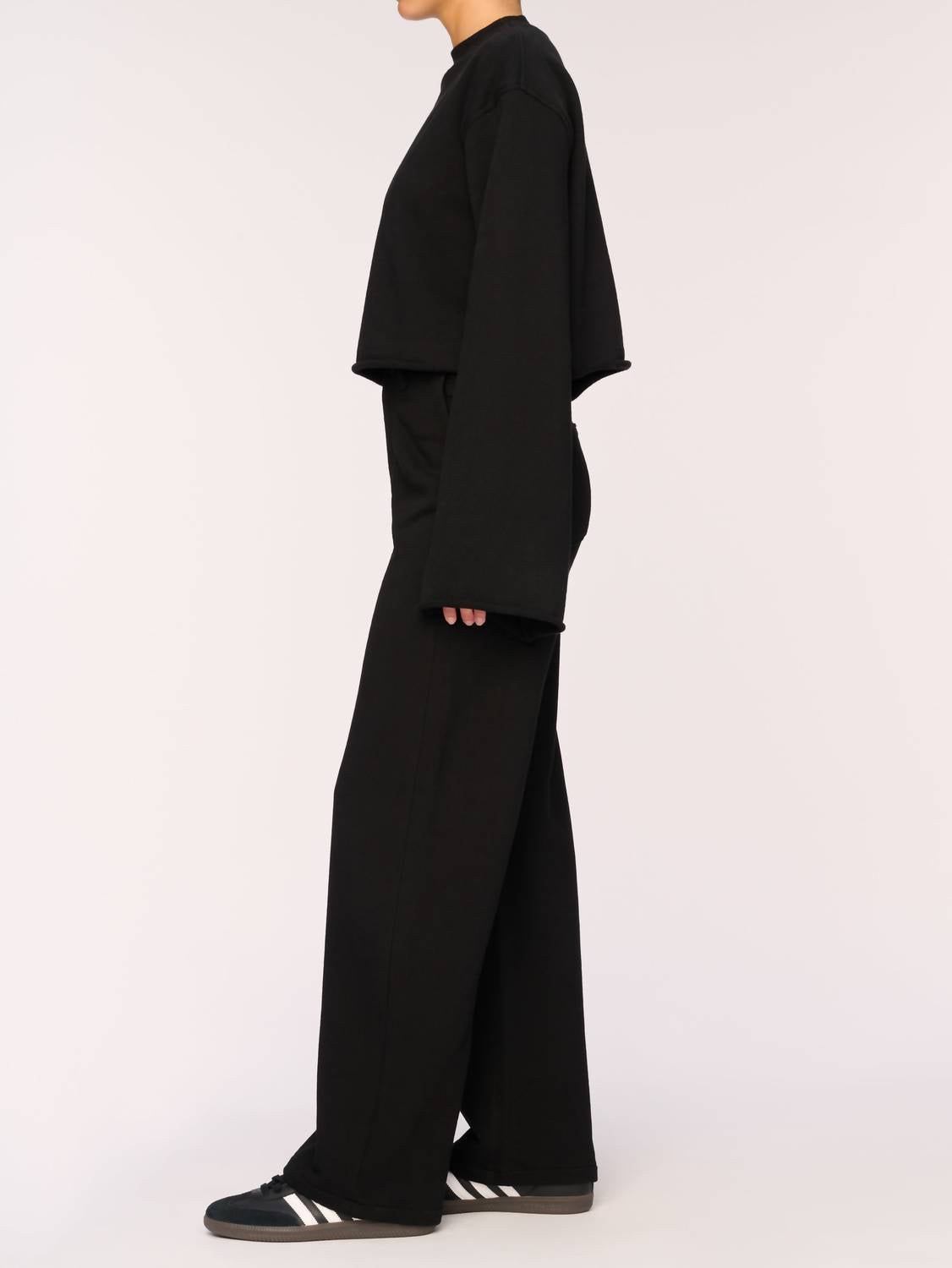 Dl1961 - Women'S - Hepburn Wide Leg High Rise Knit Jeans