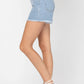 Judy Blue - Striped Cut Off High Waist Shorts