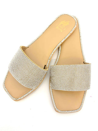 Camel Threads - Women's Diamond Slides