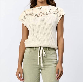 Dear John Denim - Ethel Sleeveless Natural Sweater
