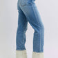 Judy Blue - Sherpa Cuffed Jeans