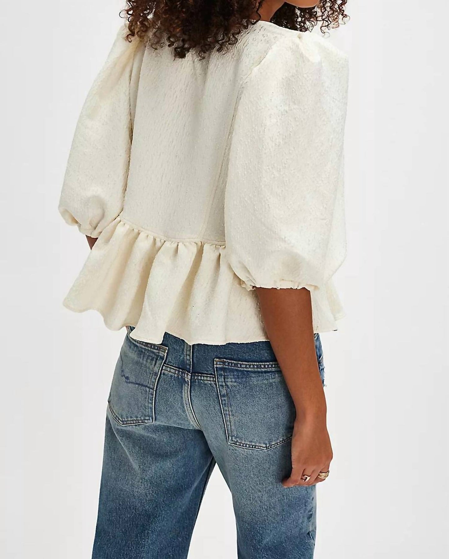 Free People - Pamela Bow Scoop Neck Top