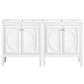 Bathroom Vanity With Sink With 2 Doors And Adjustable Shelf
