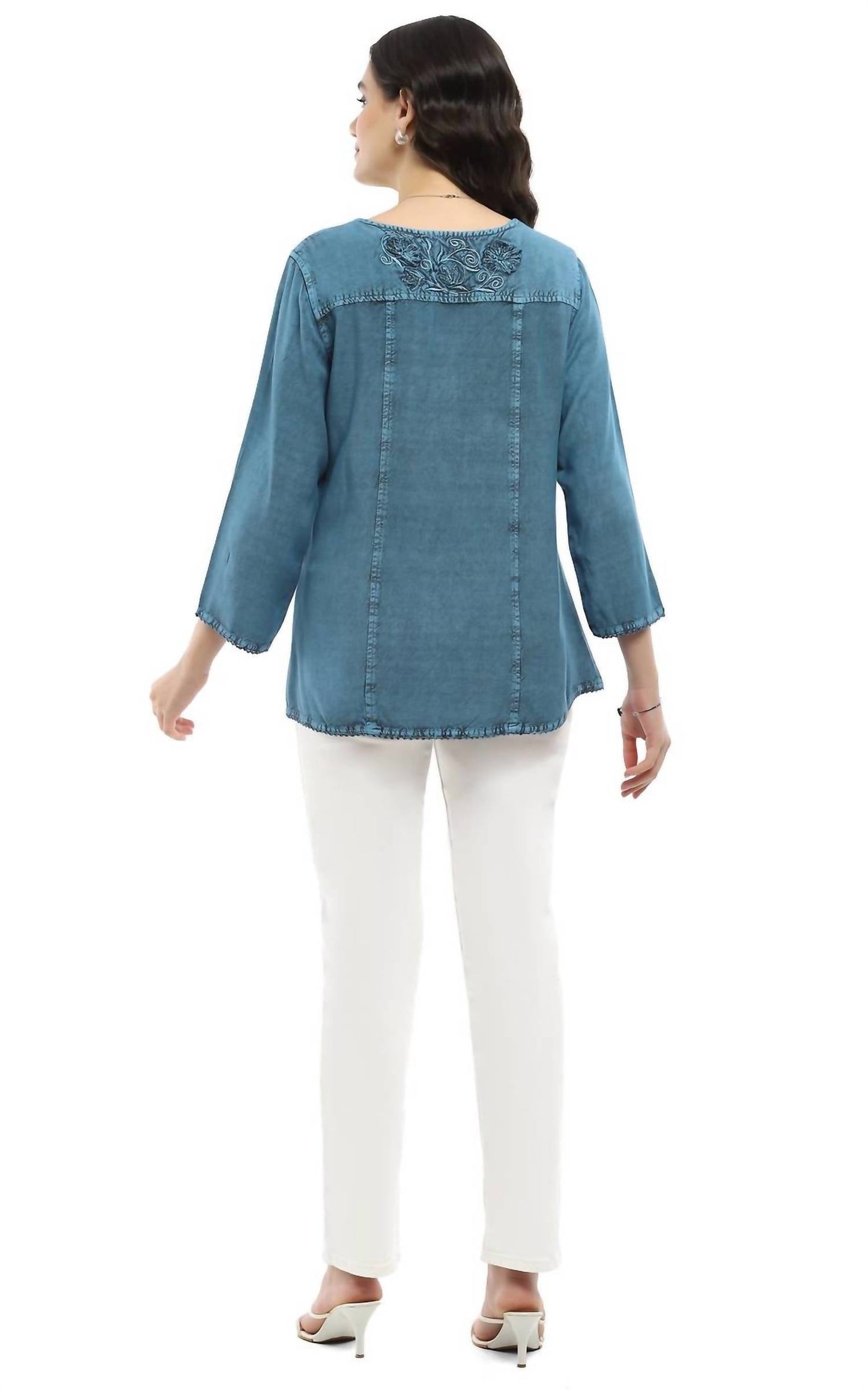 Parsley & Sage - Arza Three Quarter Sleeve Top