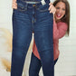 Judy Blue - Women's High Waist Skinny With Handsanding Jean