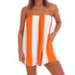 Cloud Ten - Tailgate Mood Striped Romper